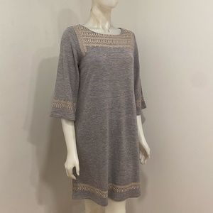Edme & Esyllte Knit Shift Anstice Tunic Dress Large